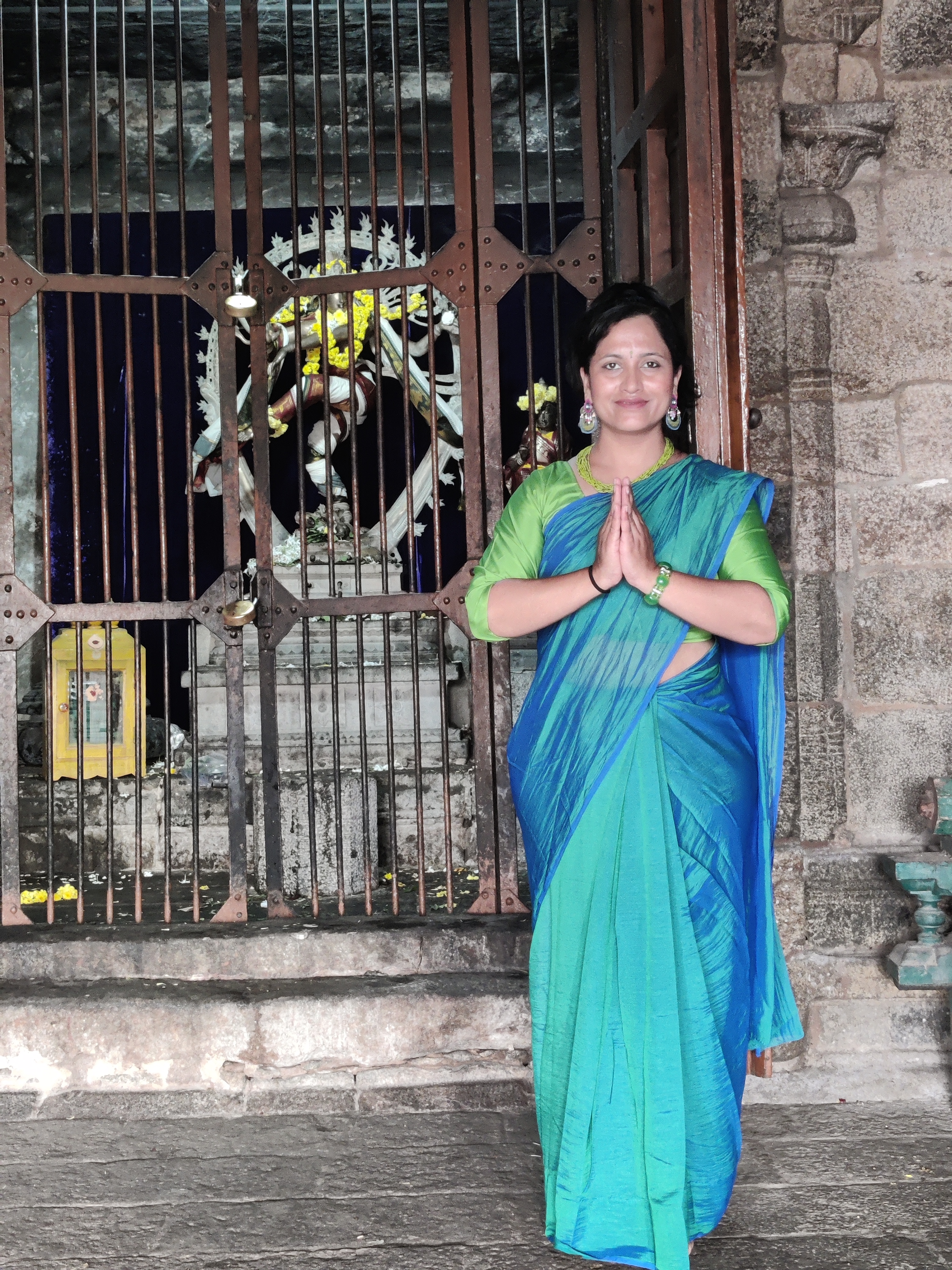 Bharatanatyam rituals and training at Snehalalit