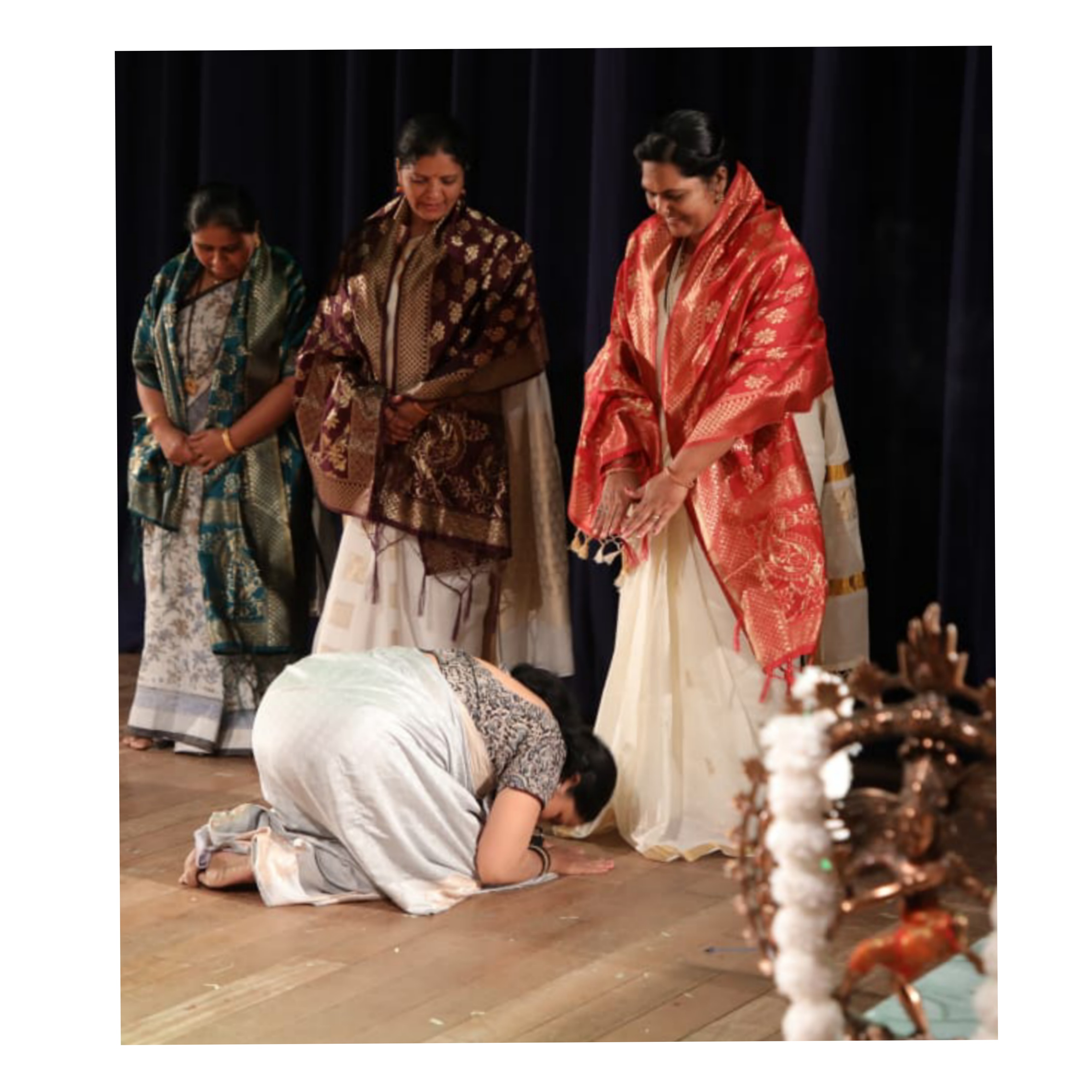 Bharatanatyam institute rituals